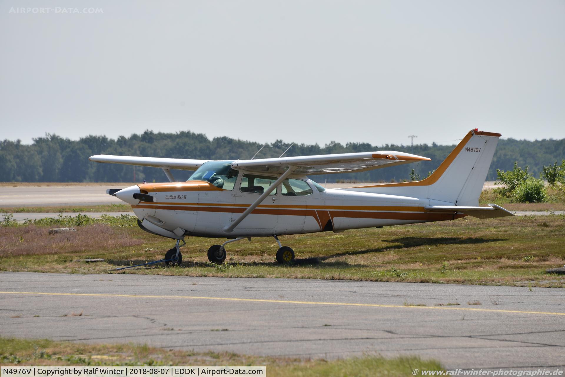 N4976V, 1980 Cessna 172RG Cutlass RG C/N 172RG0441, Cessna 172RG - Private - 172RG0441 - N4976V - 07.08.2018 - CGN