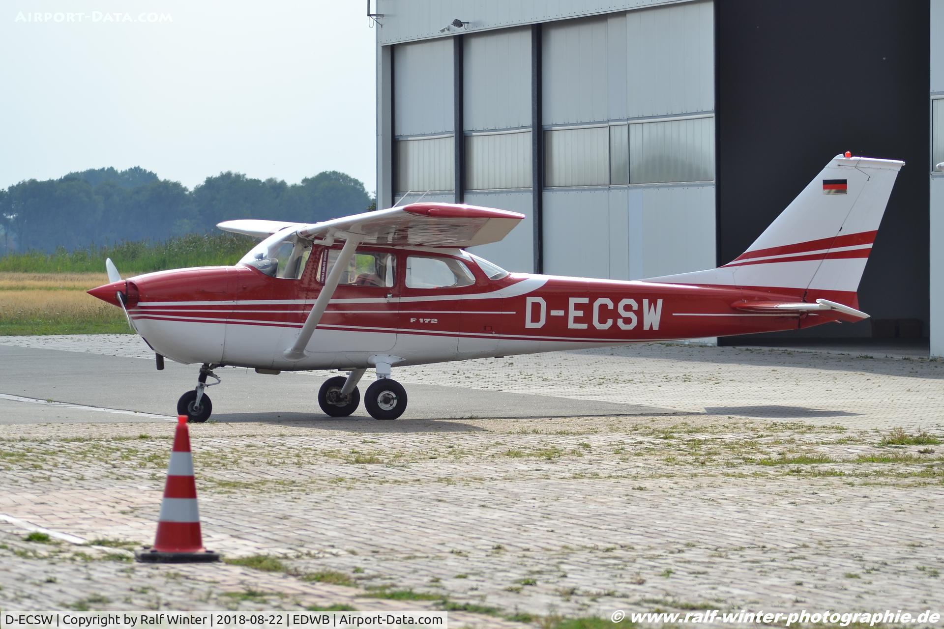 D-ECSW, Reims F172L Skyhawk C/N 0846, Reims F172L Skyhawk - Private - 0846 - D-ECSW - 22.08.2108 - EDWB