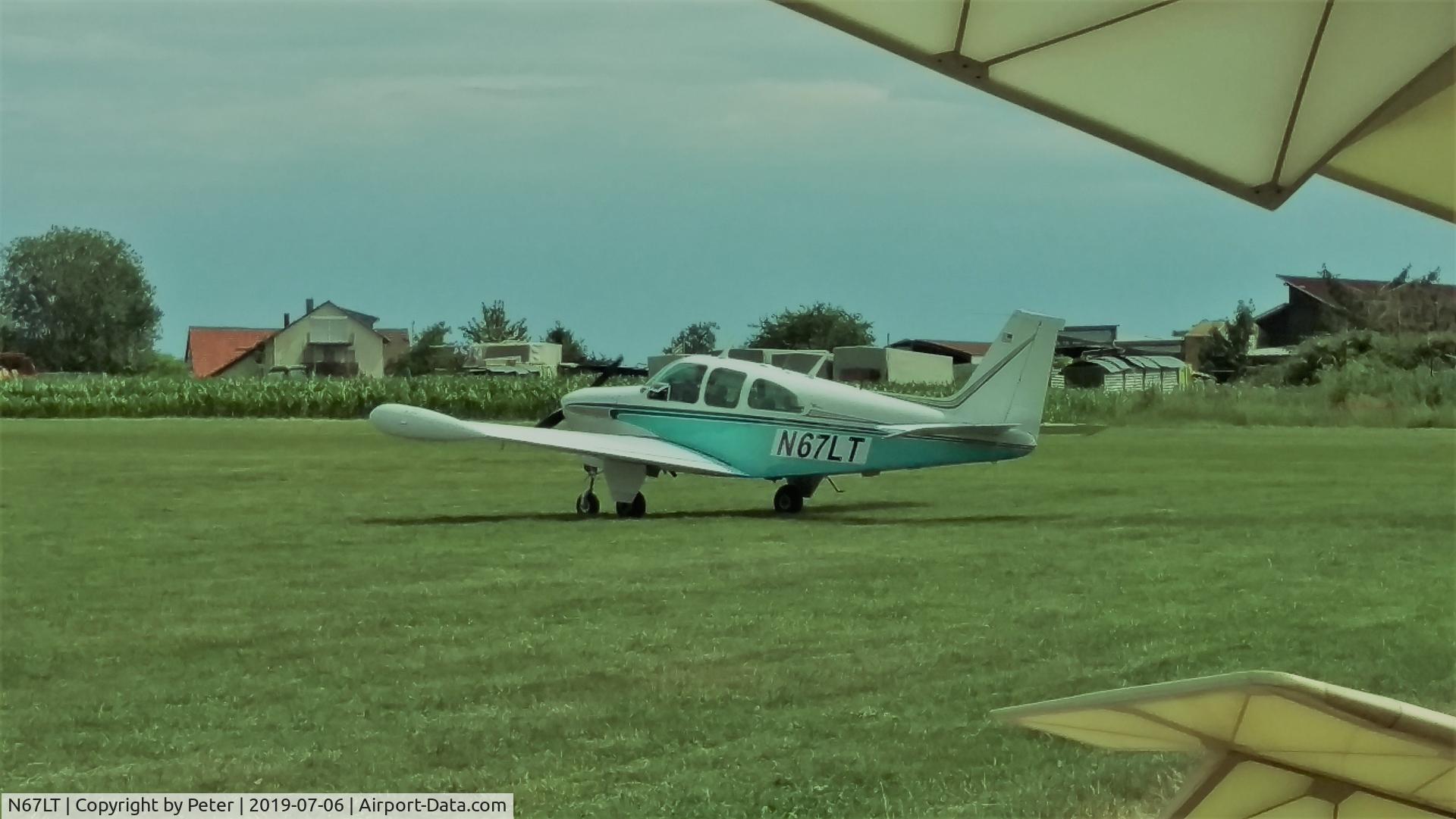 N67LT, Beech 35-C33 Debonair C/N CD-913, Taken at the Airport fest in Backnang, Germany