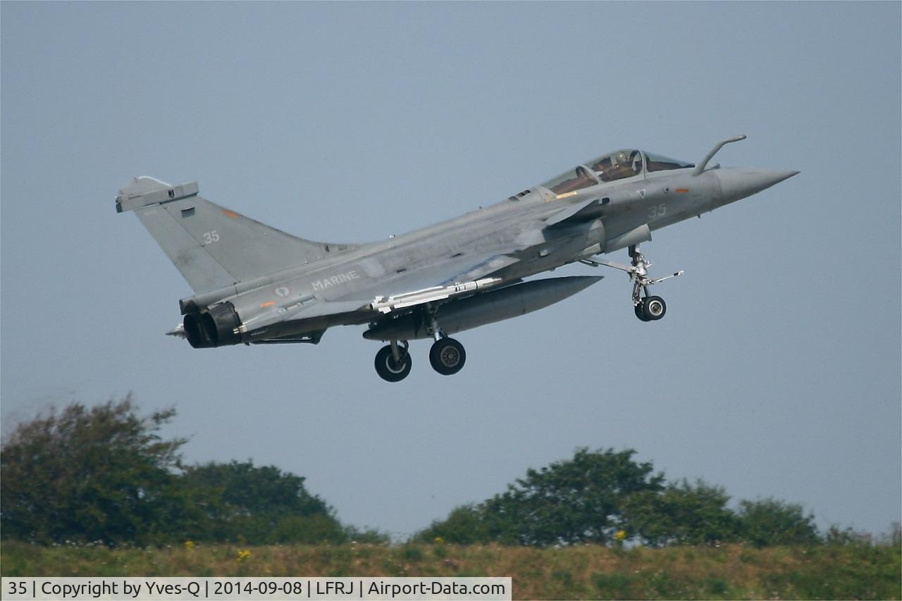 35, 2012 Dassault Rafale M C/N 35, Dassault Rafale M, On final rwy 08, Landivisiau Naval Air Base (LFRJ)
