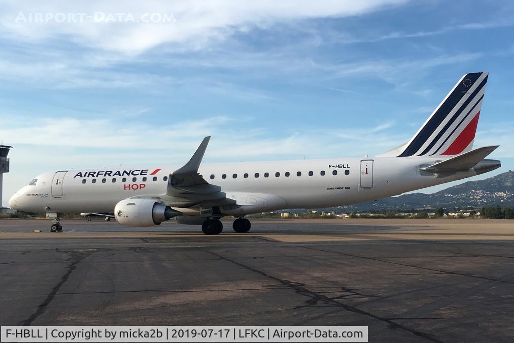 F-HBLL, 2019 Embraer ERJ190-100STD C/N 19000767, Parked