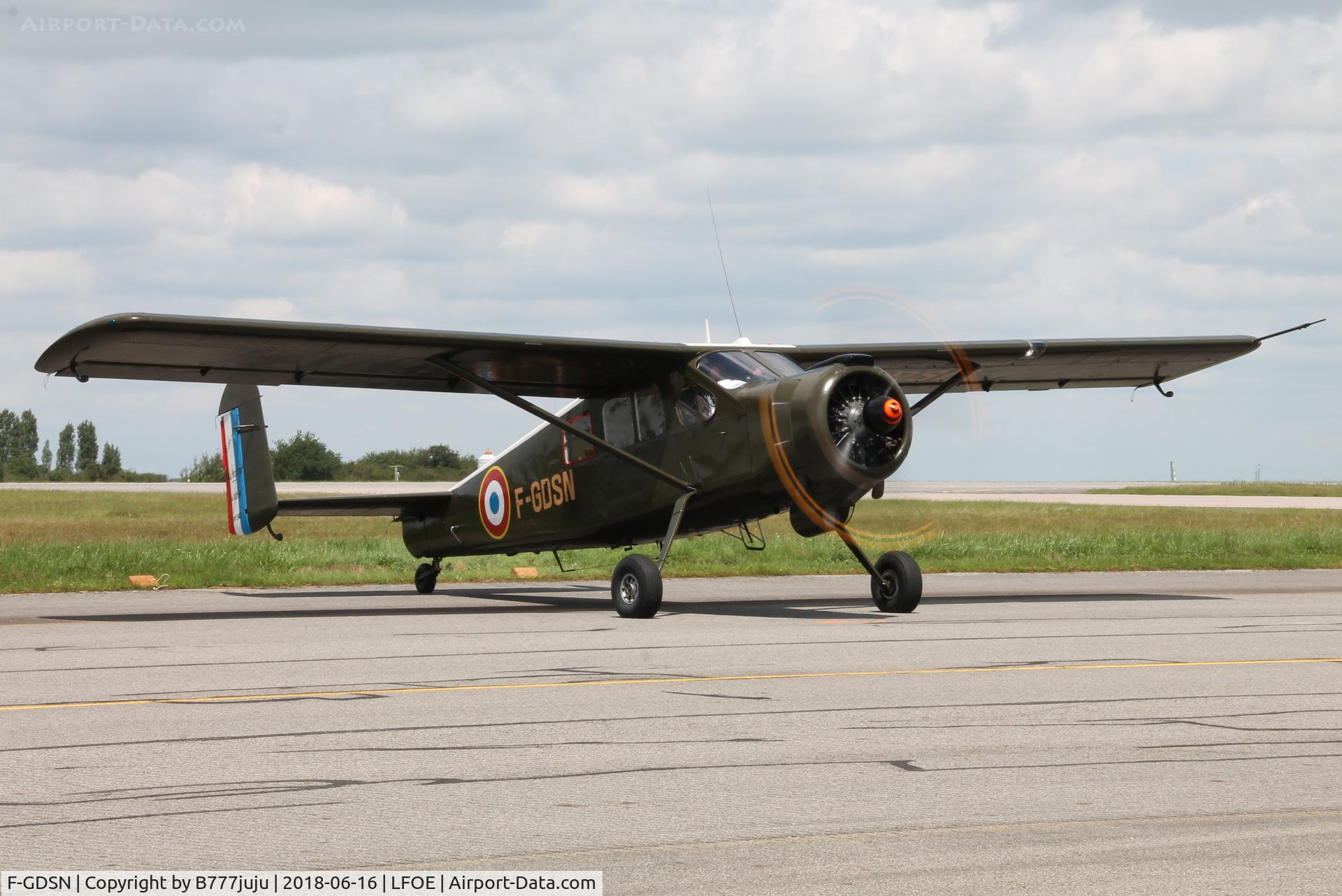 F-GDSN, Max Holste MH-1521M Broussard C/N 302, at Evreux