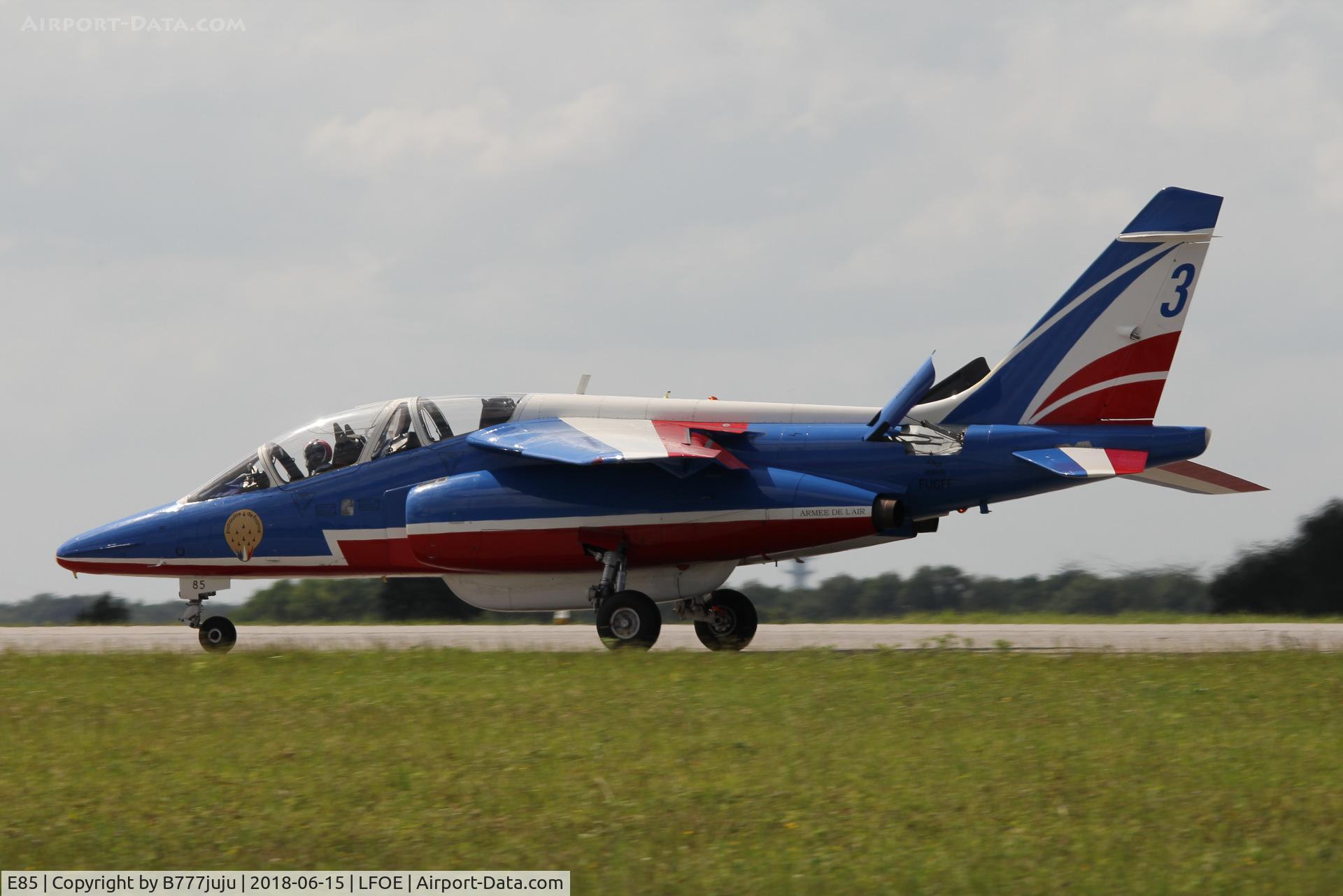 E85, Dassault-Dornier Alpha Jet E C/N E85, at Evreux