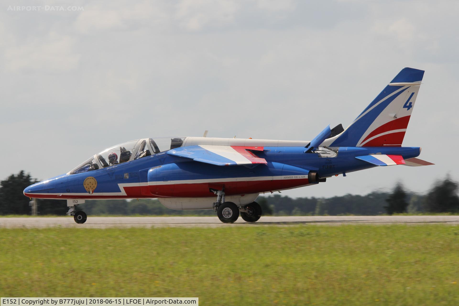E152, Dassault-Dornier Alpha Jet E C/N E152, at Evreux
