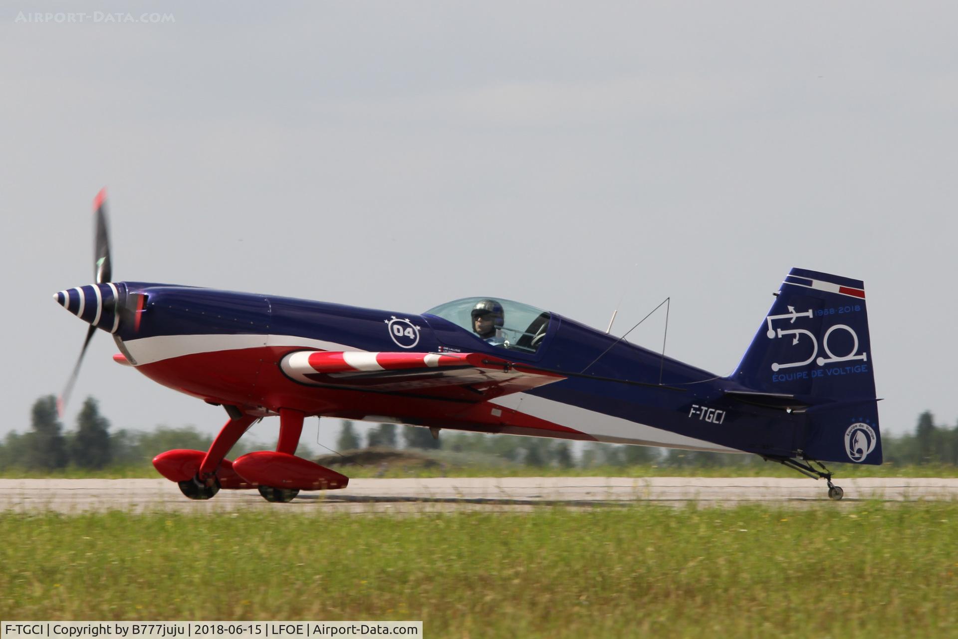 F-TGCI, Extra EA-330SC C/N 04, at Evreux