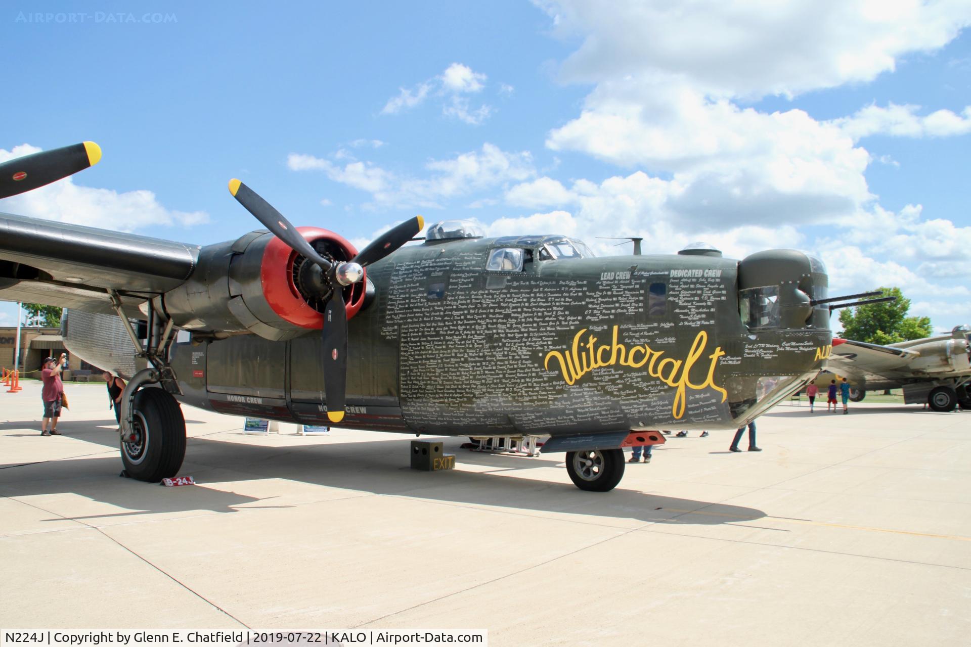 N224J, 1944 Consolidated B-24J-85-CF Liberator C/N 1347 (44-44052), On display