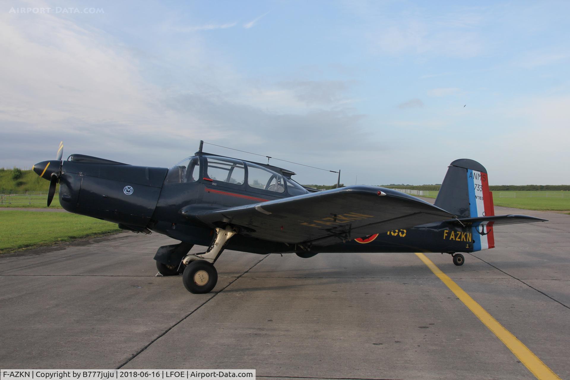 F-AZKN, Morane-Saulnier MS-733 Alcyon C/N 165, at Evreux