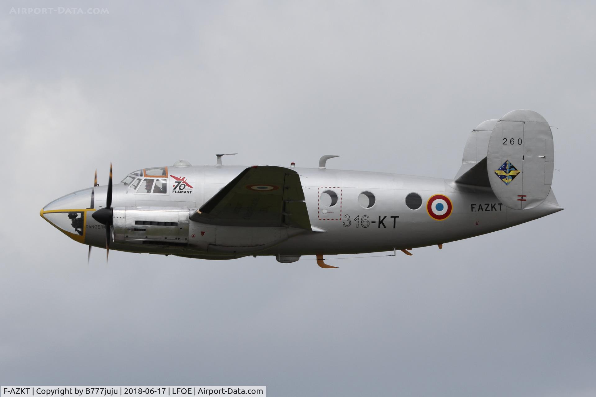 F-AZKT, 1954 Dassault MD-311 Flamant C/N 260, at Evreux