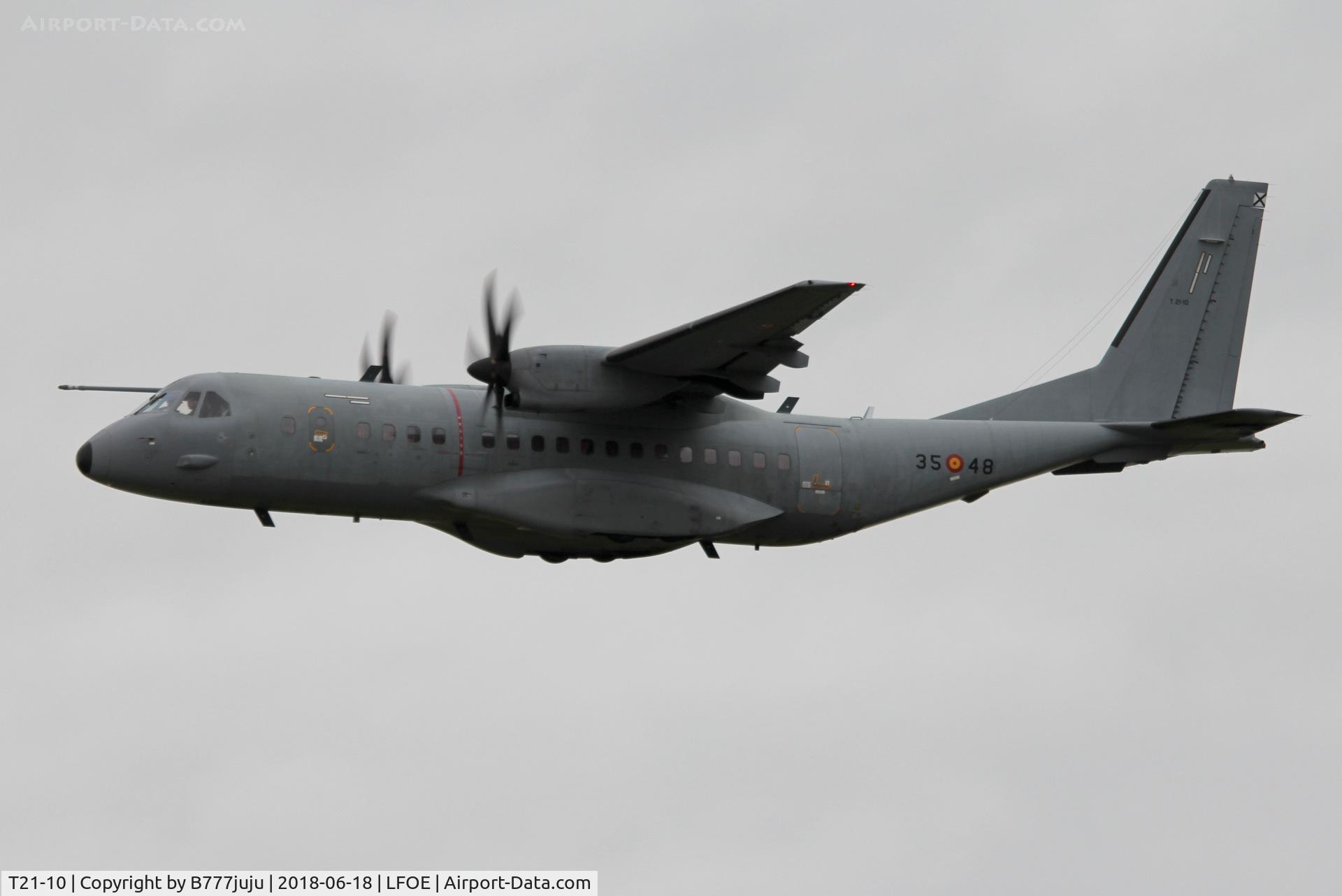 T21-10, 2006 CASA C-295M C/N EA03-12-035, at Evreux