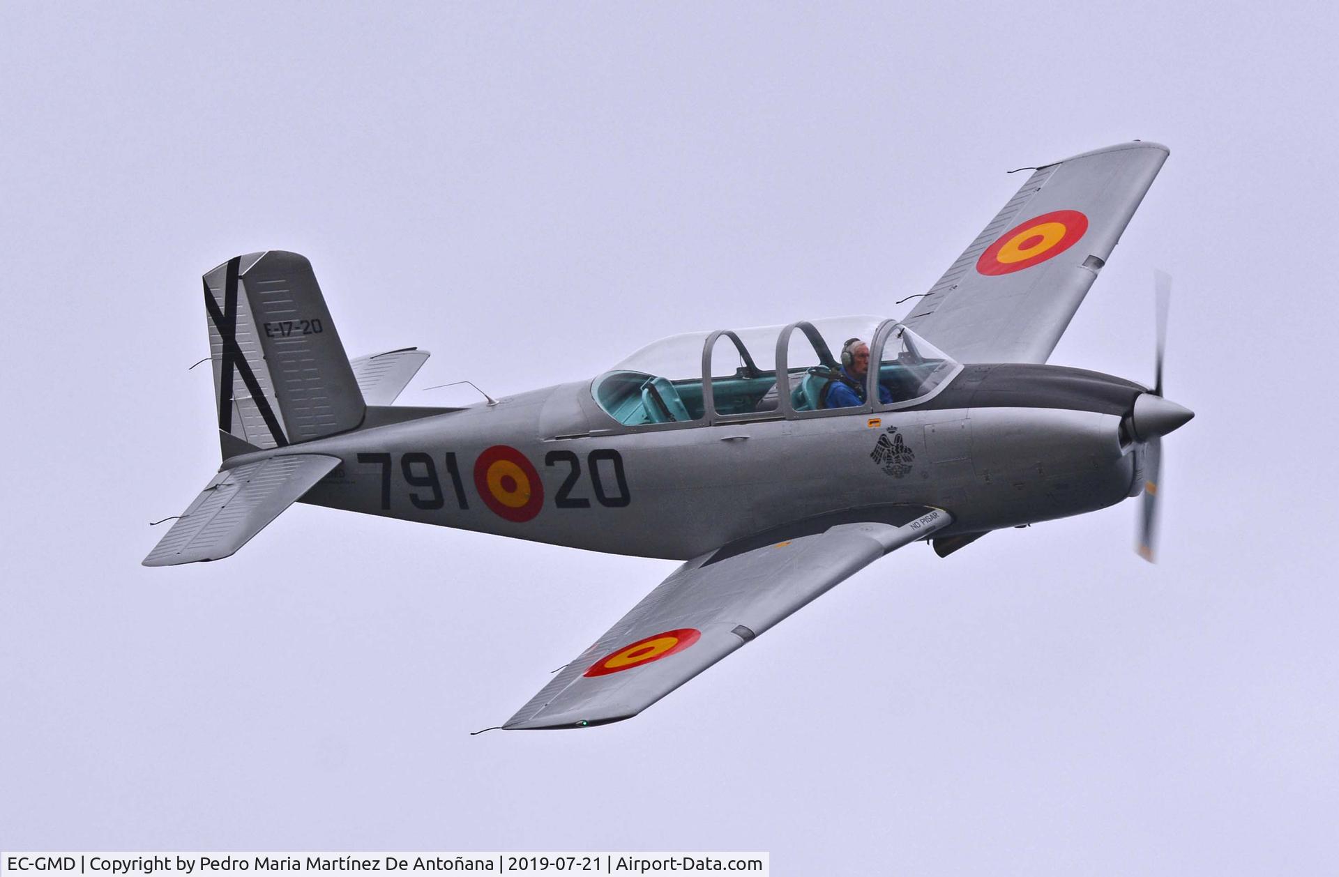 EC-GMD, Beech T-34A (A45) Mentor C/N X-100, Gijón - España