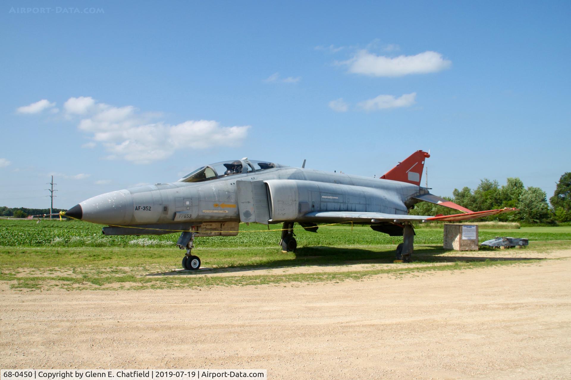 68-0450, 2009 McDonnell Douglas QF-4E Phantom II C/N 3594, At Lena, IL