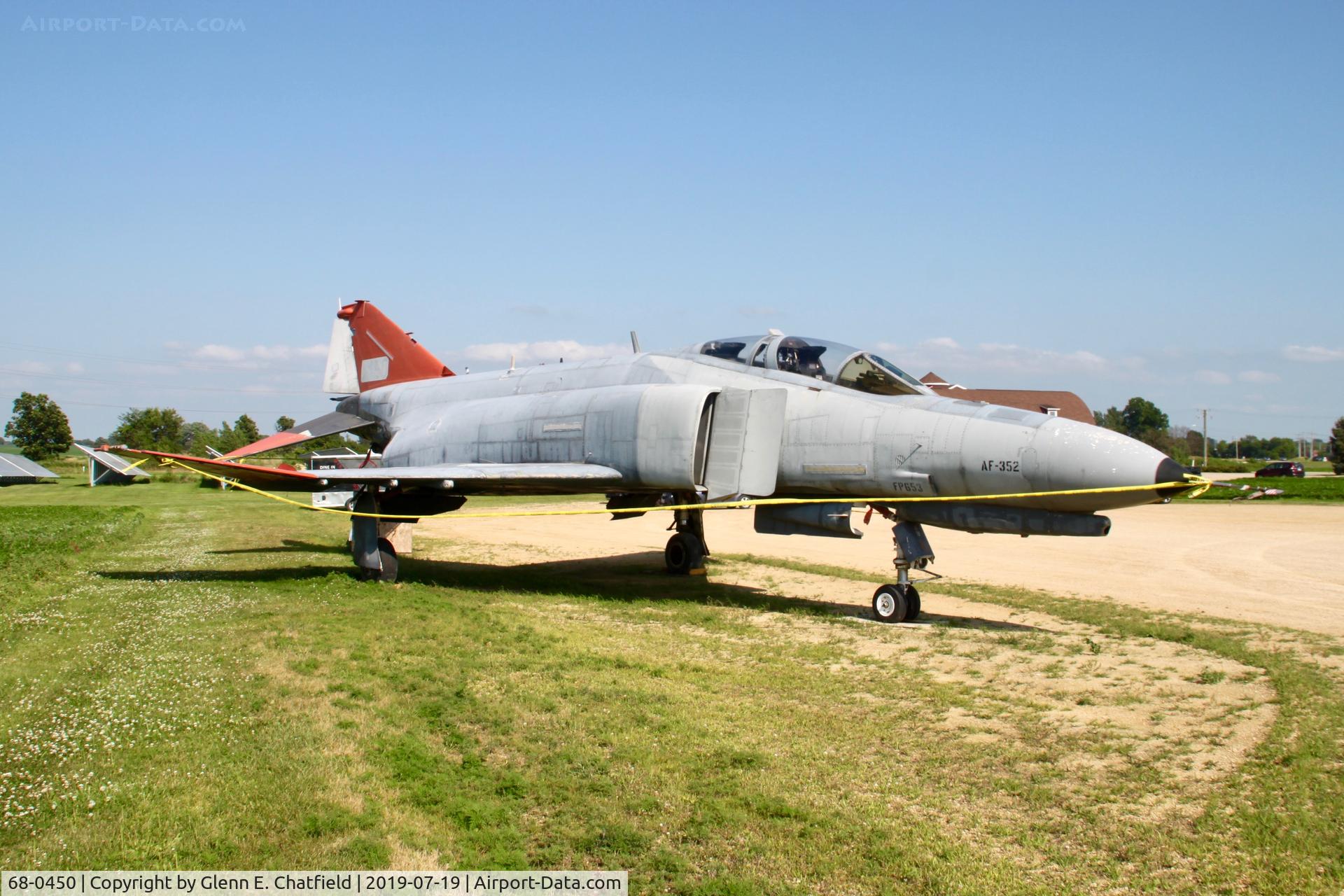 68-0450, 2009 McDonnell Douglas QF-4E Phantom II C/N 3594, At Lena, IL