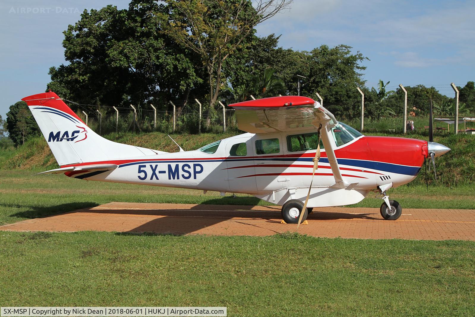 5X-MSP, 1981 Cessna U206G Stationair C/N U20606061, Kajjansi Airfield, Kampala Uganda