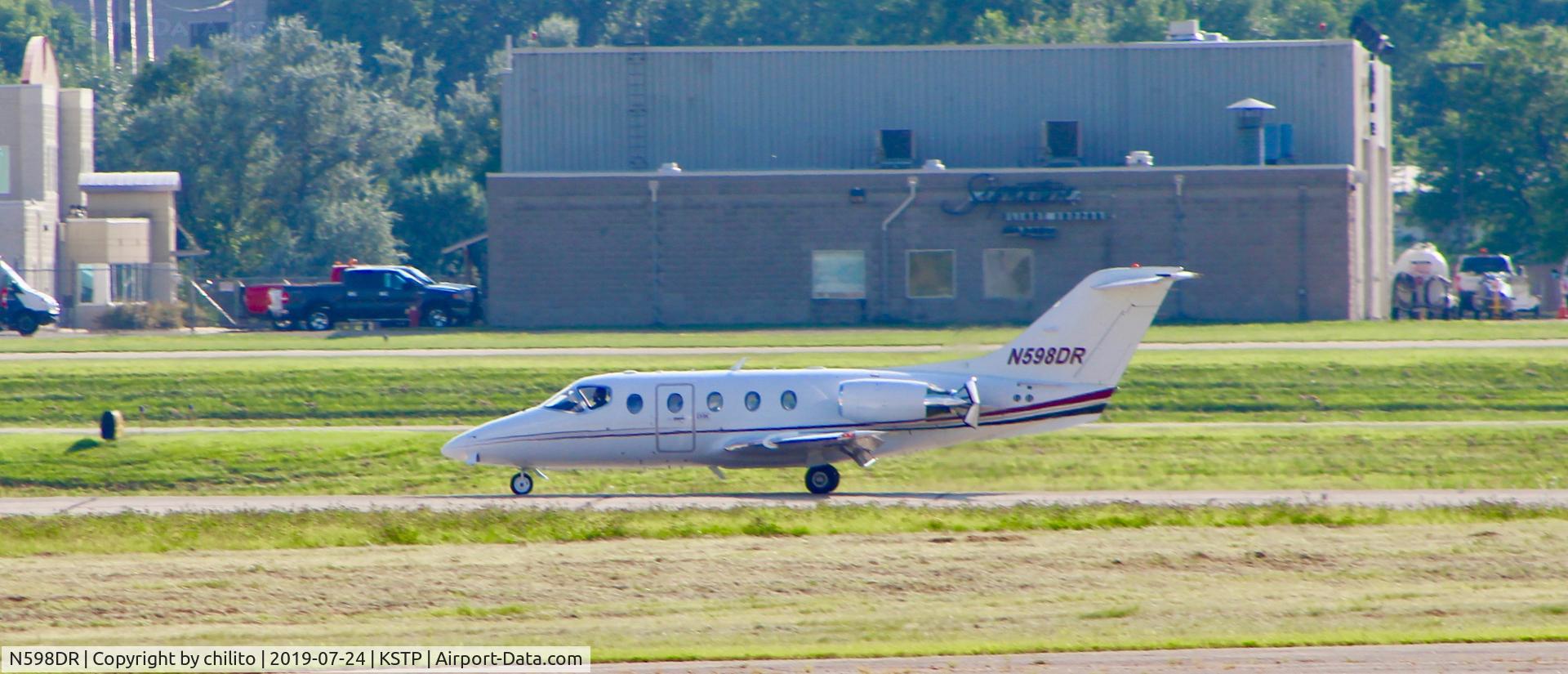 N598DR, 2007 Raytheon 400A Beechjet C/N RK-478, Data Recognition Corporation's Beechjet rolling out on 14.