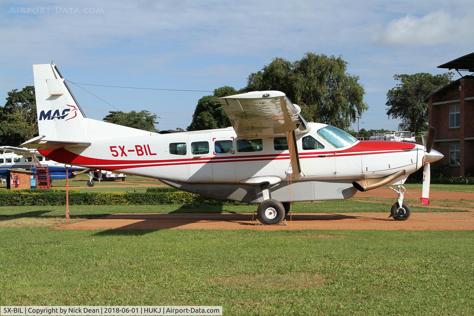 5X-BIL, 1990 Cessna 208 Caravan C/N 208-00190, Kajjansi, Uganda