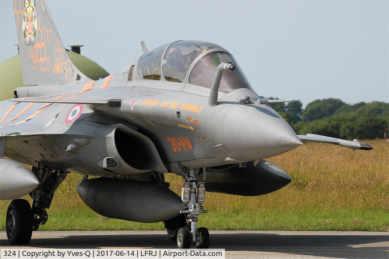 324, Dassault Rafale B C/N 324a, Dassault Rafale B, Landivisiau Naval Air Base (LFRJ) Tiger Meet 2017