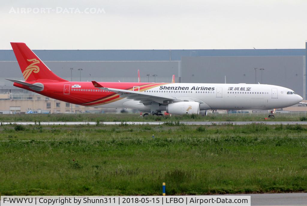 F-WWYU, 2018 Airbus A330-343 C/N 1867, C/n 1867 - To be B-1072