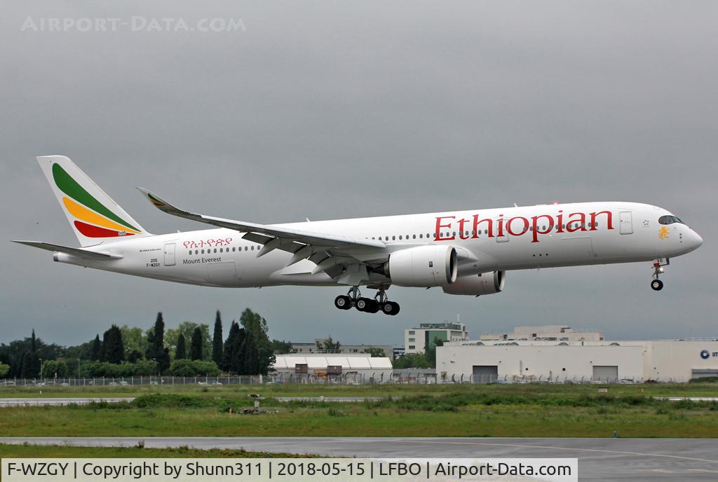 F-WZGY, 2018 Airbus A350-941 C/N 205, C.n 0205 - To be ET-AVD