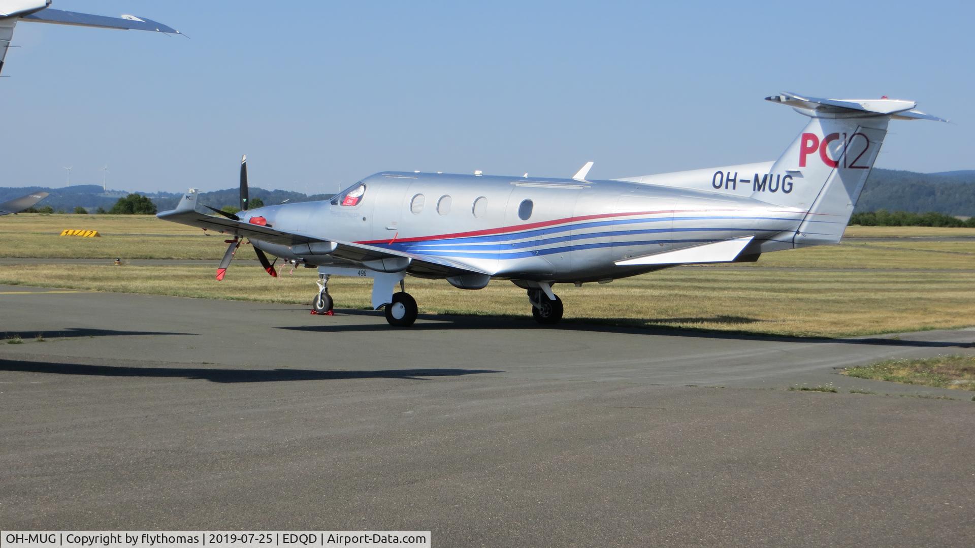 OH-MUG, 2003 Pilatus PC-12/45 C/N 498, OH-MUG Bayreuth Airport