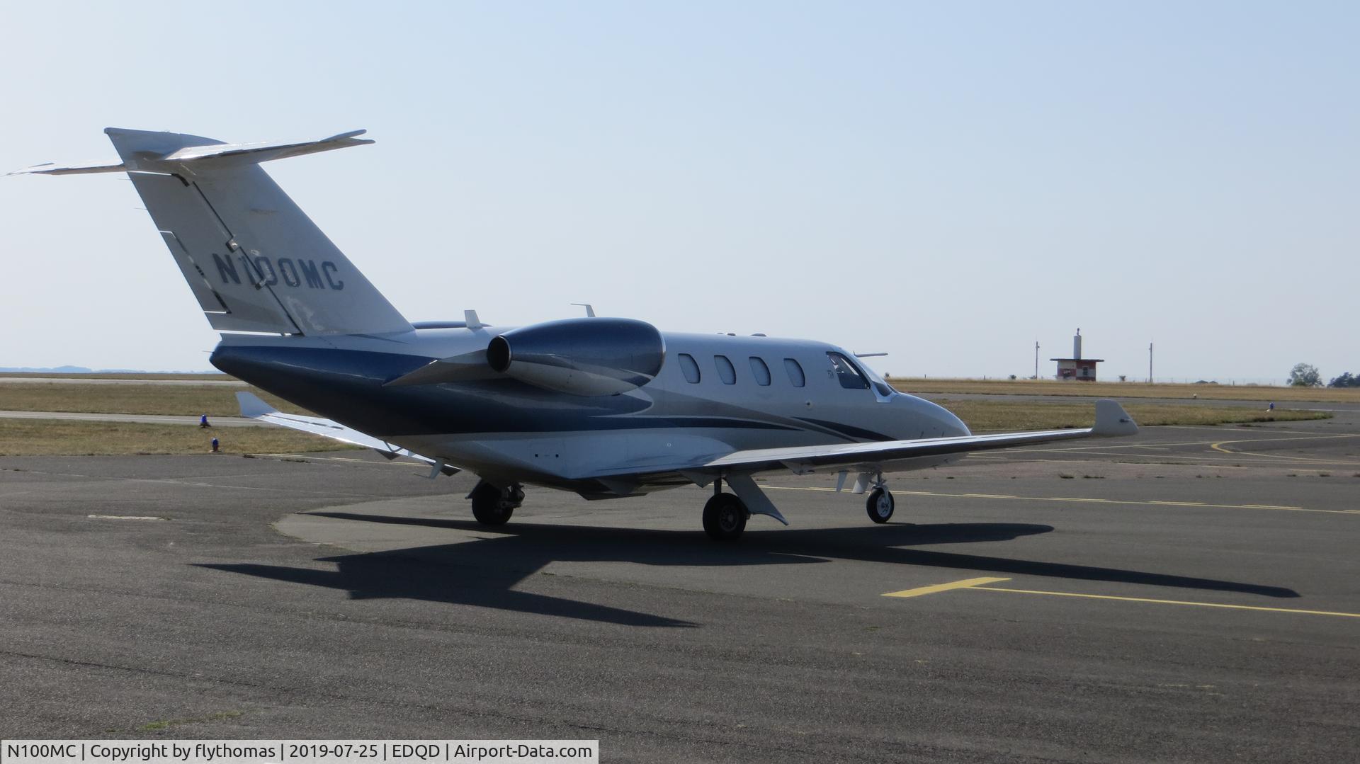 N100MC, 2018 Cessna 525 Citation M2 C/N 525-1003, N100MC Bayreuth Airport