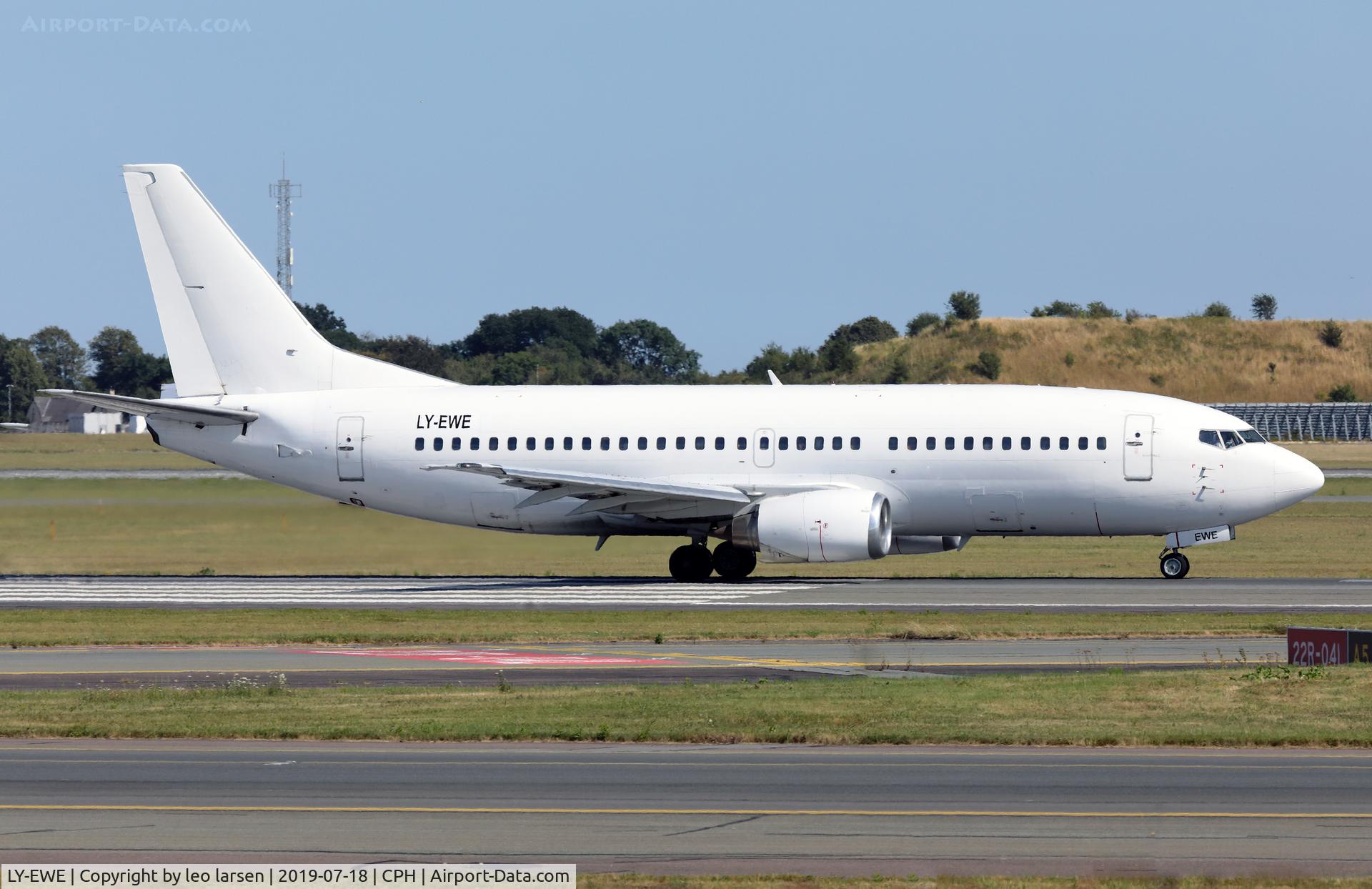LY-EWE, 1997 Boeing 737-33R C/N 28873, Copenhagen 18.7.2019