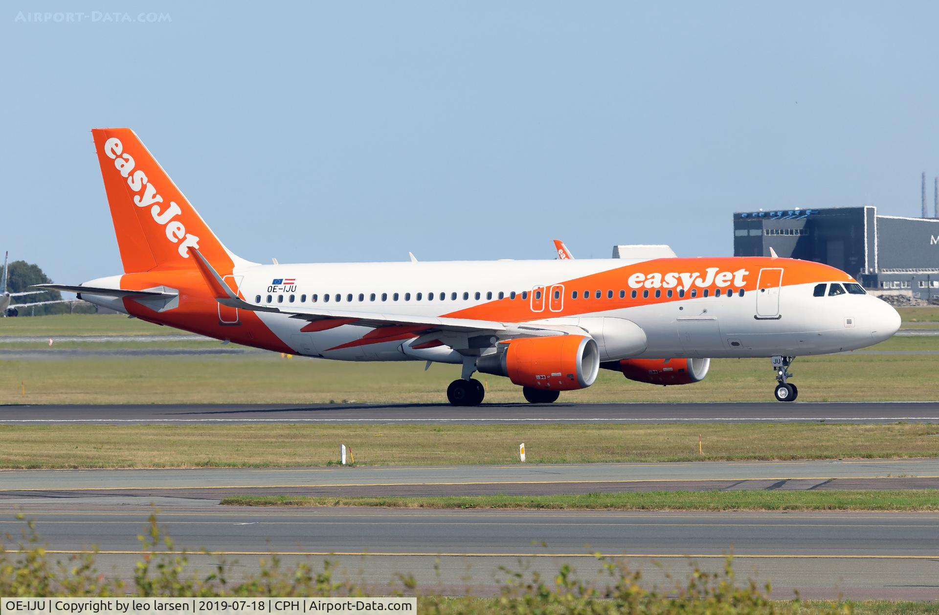 OE-IJU, 2016 Airbus A320-214 C/N 7460, Copenhagen 18.7.2019