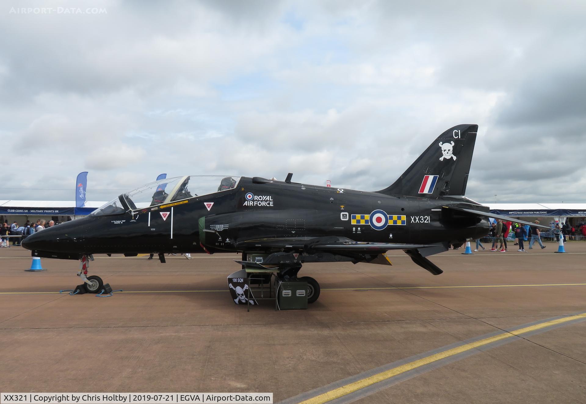 XX321, 1980 Hawker Siddeley Hawk T.1A C/N 164/312146, Static display at RIAT Fairford 2019