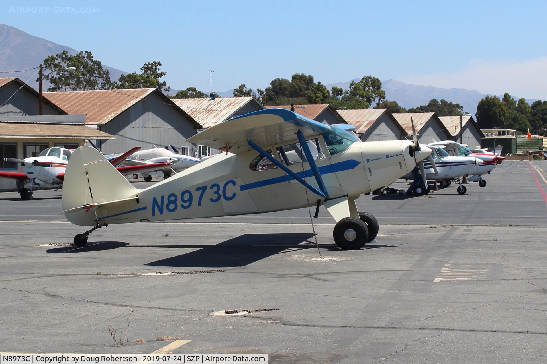 N8973C, 1953 Piper PA-22-135 Tri-Pacer C/N 22-1557, 1953 Piper PA-22-135 TRI-PACER, Lycoming O-290 135 Hp, apparently a taildragger conversion