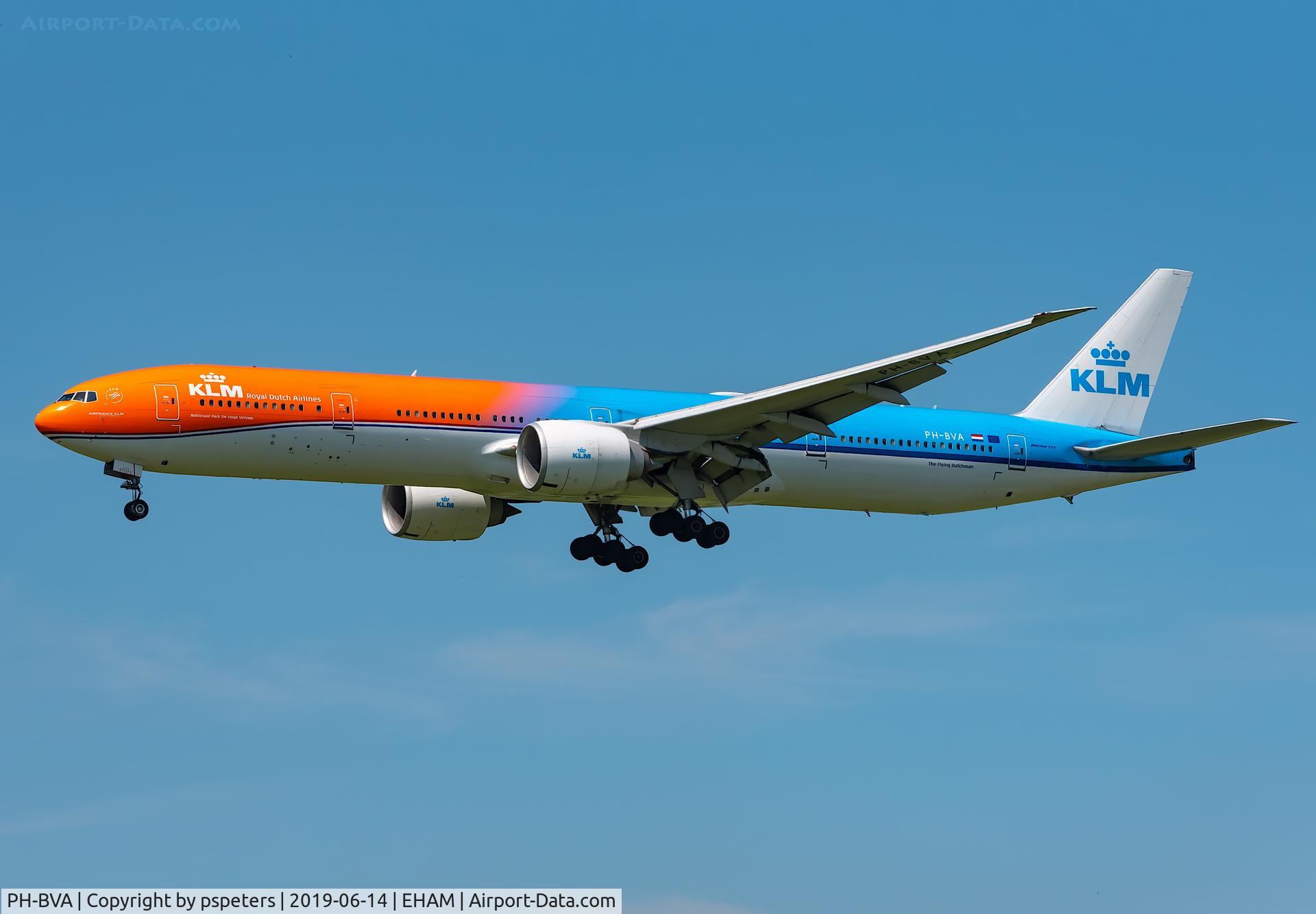 PH-BVA, 2008 Boeing 777-306/ER C/N 35671, KLM's Orange Pride