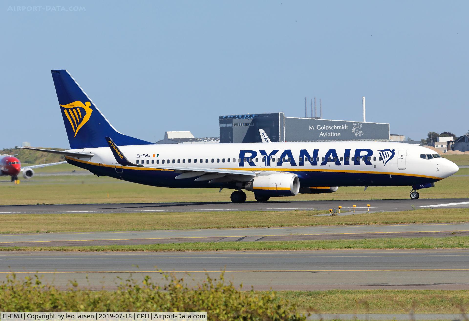 EI-EMJ, 2010 Boeing 737-8AS C/N 34975, Copenhagen 18.7.2018