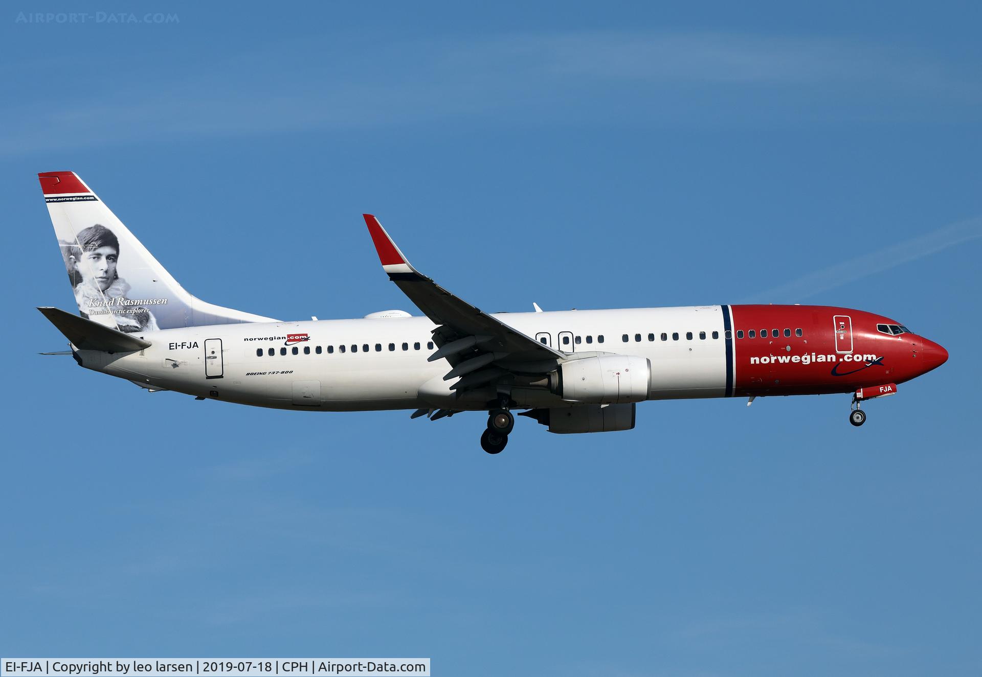 EI-FJA, 2012 Boeing 737-8JP C/N 39419, Copenhagen 18.7.2019 on final to R-22L