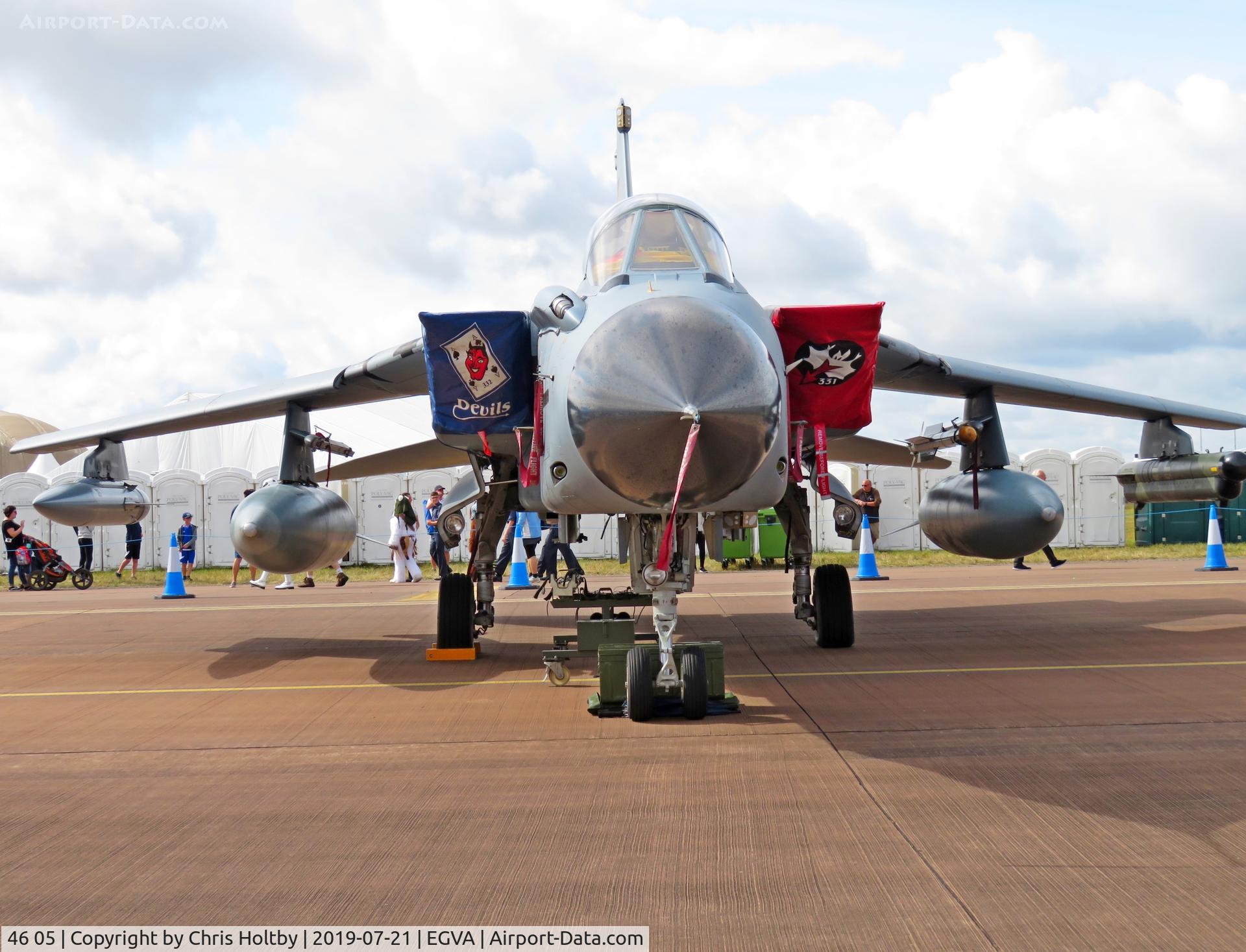 46 05, Panavia Tornado IDS(T) C/N 754/GT063/4305, Static display at RIAT 2019 RAF Fairford