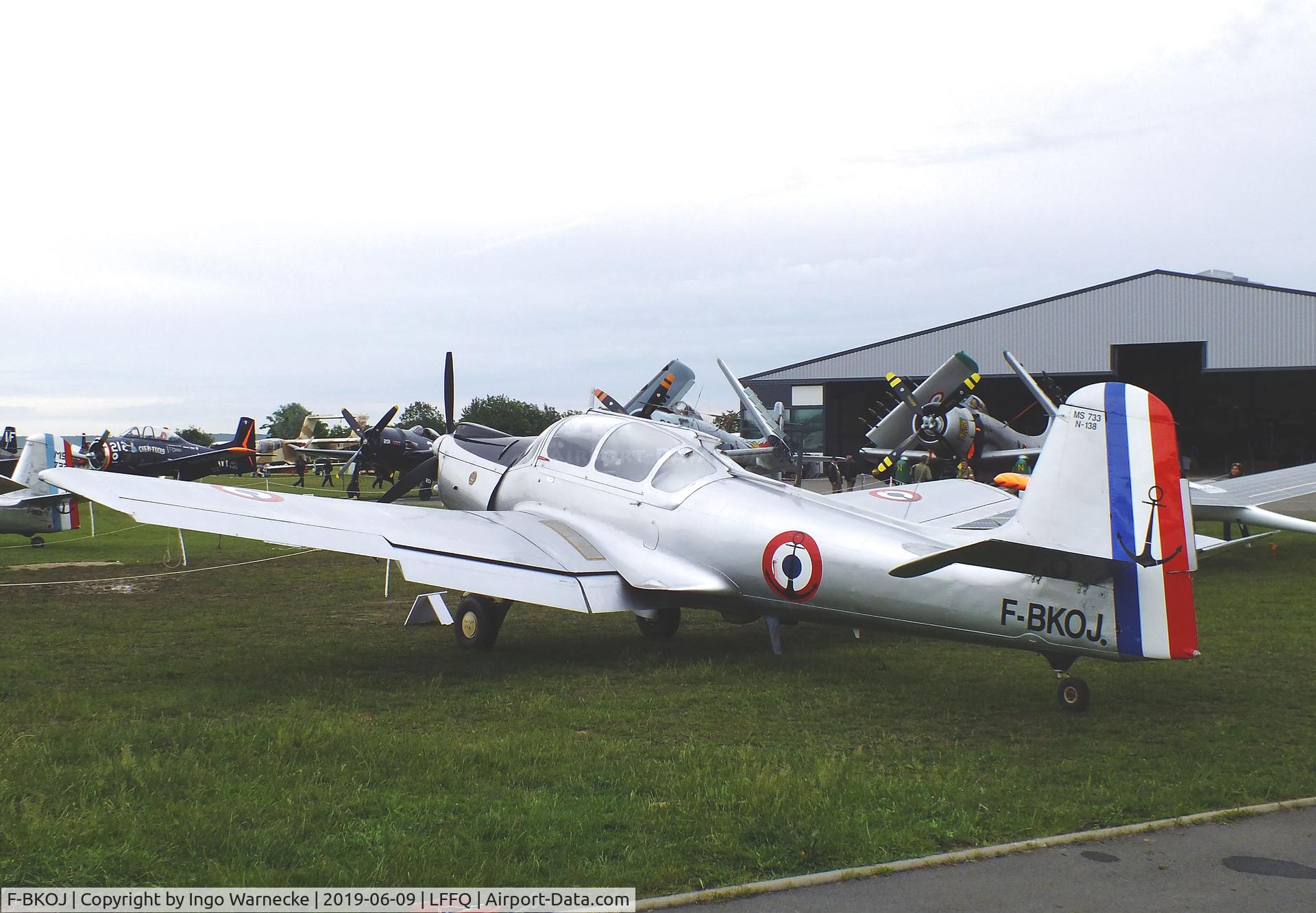 F-BKOJ, Morane-Saulnier MS-733 Alcyon C/N 138, Morane-Saulnier MS.733 Alcyon at the meeting aerien 2019, La-Ferte-Alais