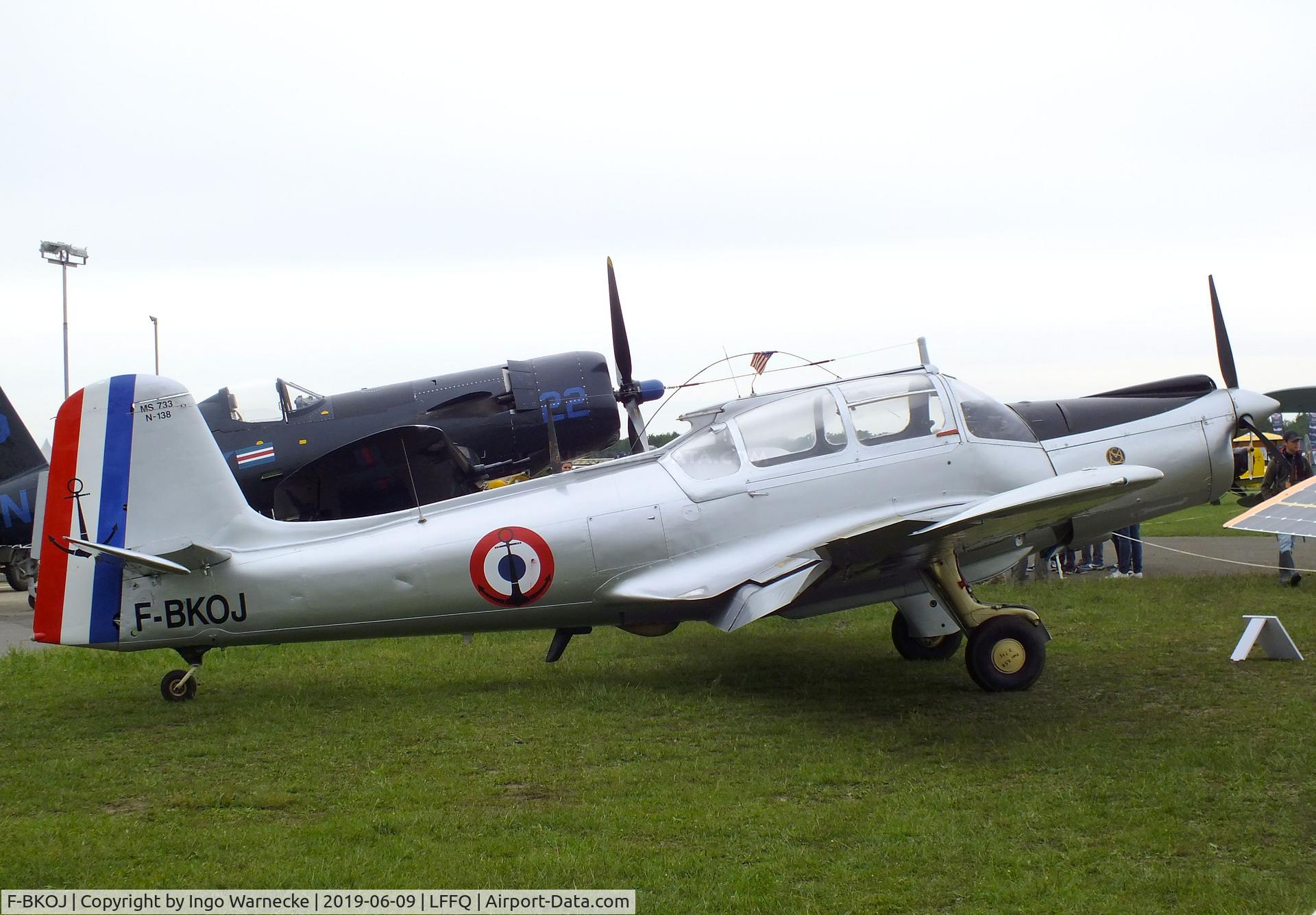 F-BKOJ, Morane-Saulnier MS-733 Alcyon C/N 138, Morane-Saulnier MS.733 Alcyon at the meeting aerien 2019, La-Ferte-Alais