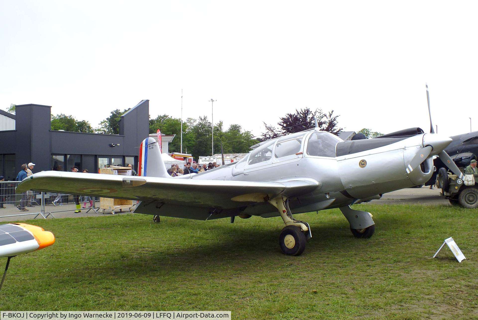 F-BKOJ, Morane-Saulnier MS-733 Alcyon C/N 138, Morane-Saulnier MS.733 Alcyon at the meeting aerien 2019, La-Ferte-Alais
