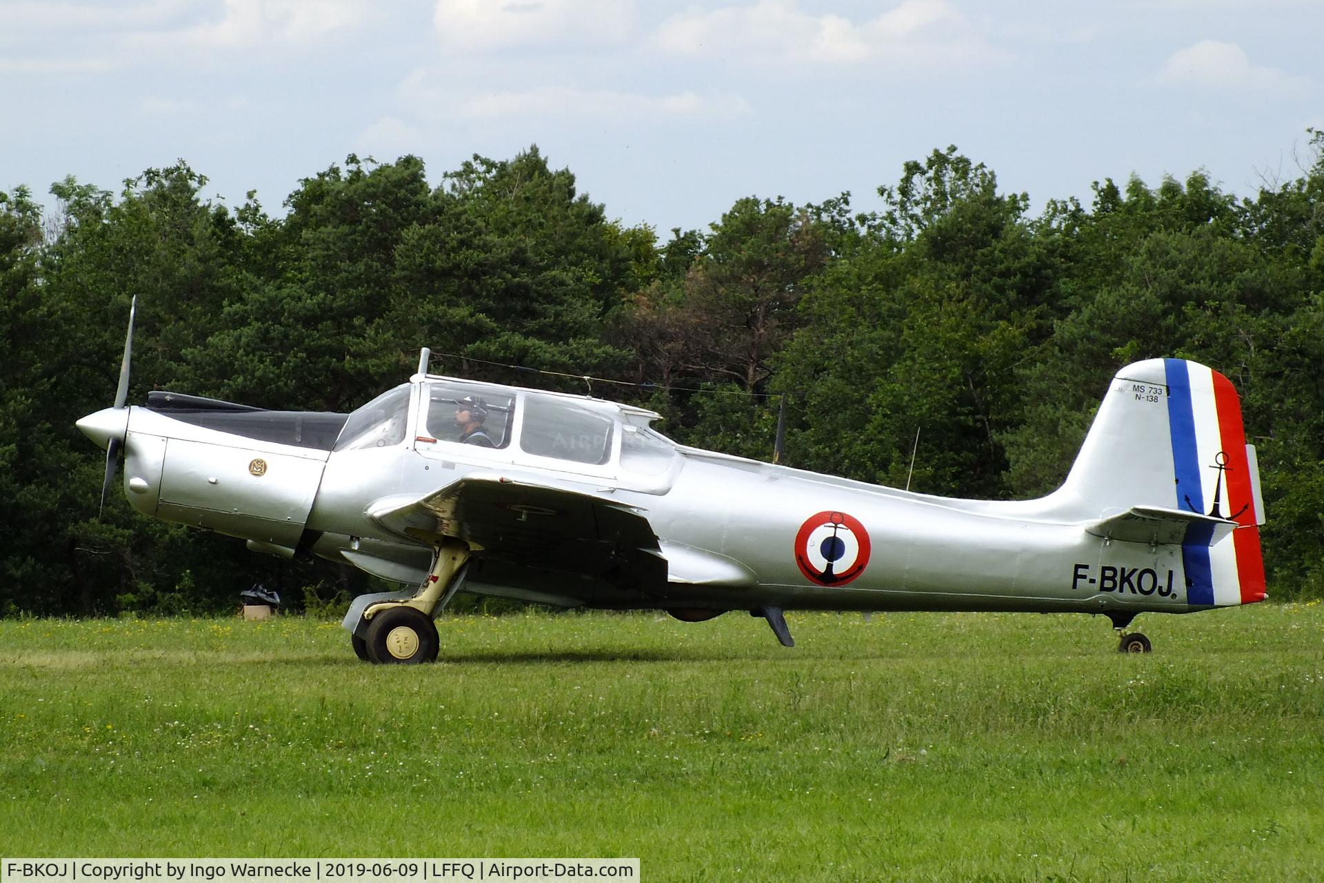 F-BKOJ, Morane-Saulnier MS-733 Alcyon C/N 138, Morane-Saulnier MS.733 Alcyon at the meeting aerien 2019, La-Ferte-Alais