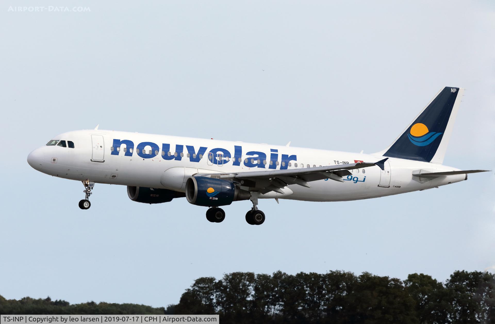 TS-INP, 2001 Airbus A320-214 C/N 1597, Copenhagen 17.7.2019 on final to R-04L
