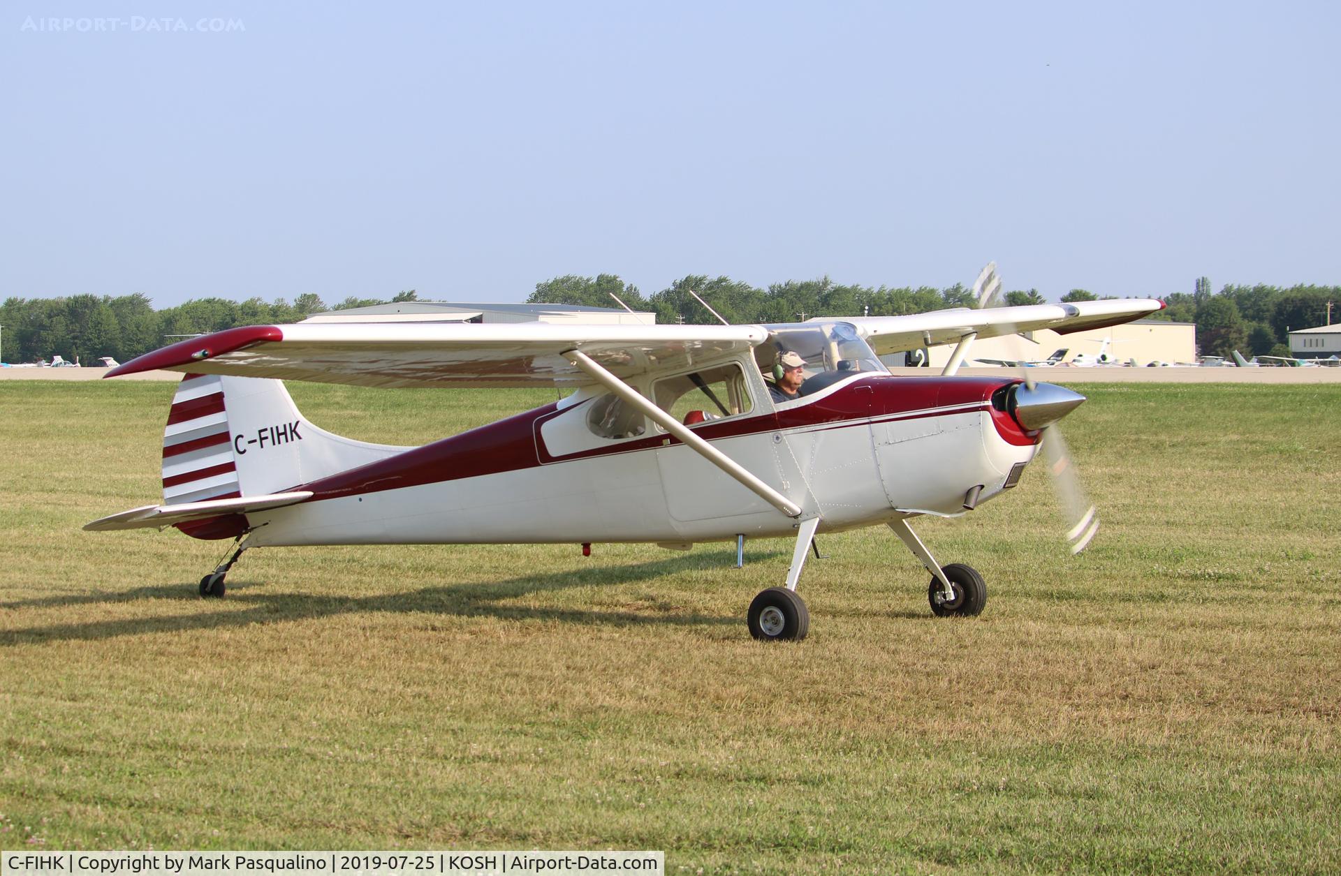 C-FIHK, 1953 Cessna 170B C/N 25656, Cessna 170B