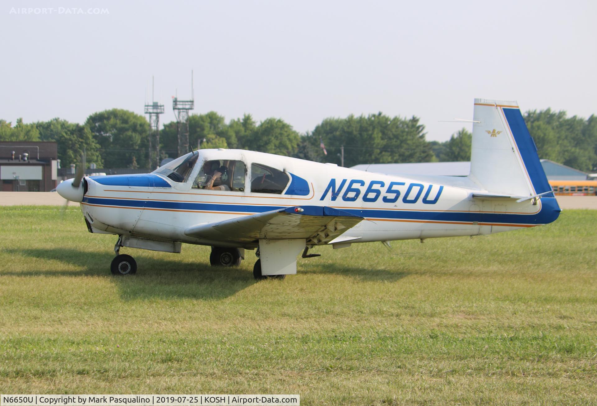 N6650U, 1963 Mooney M20D Master C/N 145, Mooney M20D