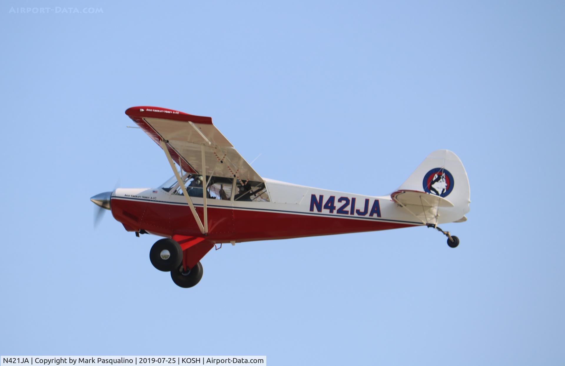 N421JA, 2008 Aviat A-1C-180 Husky C/N 3027, Aviat A-1C-180