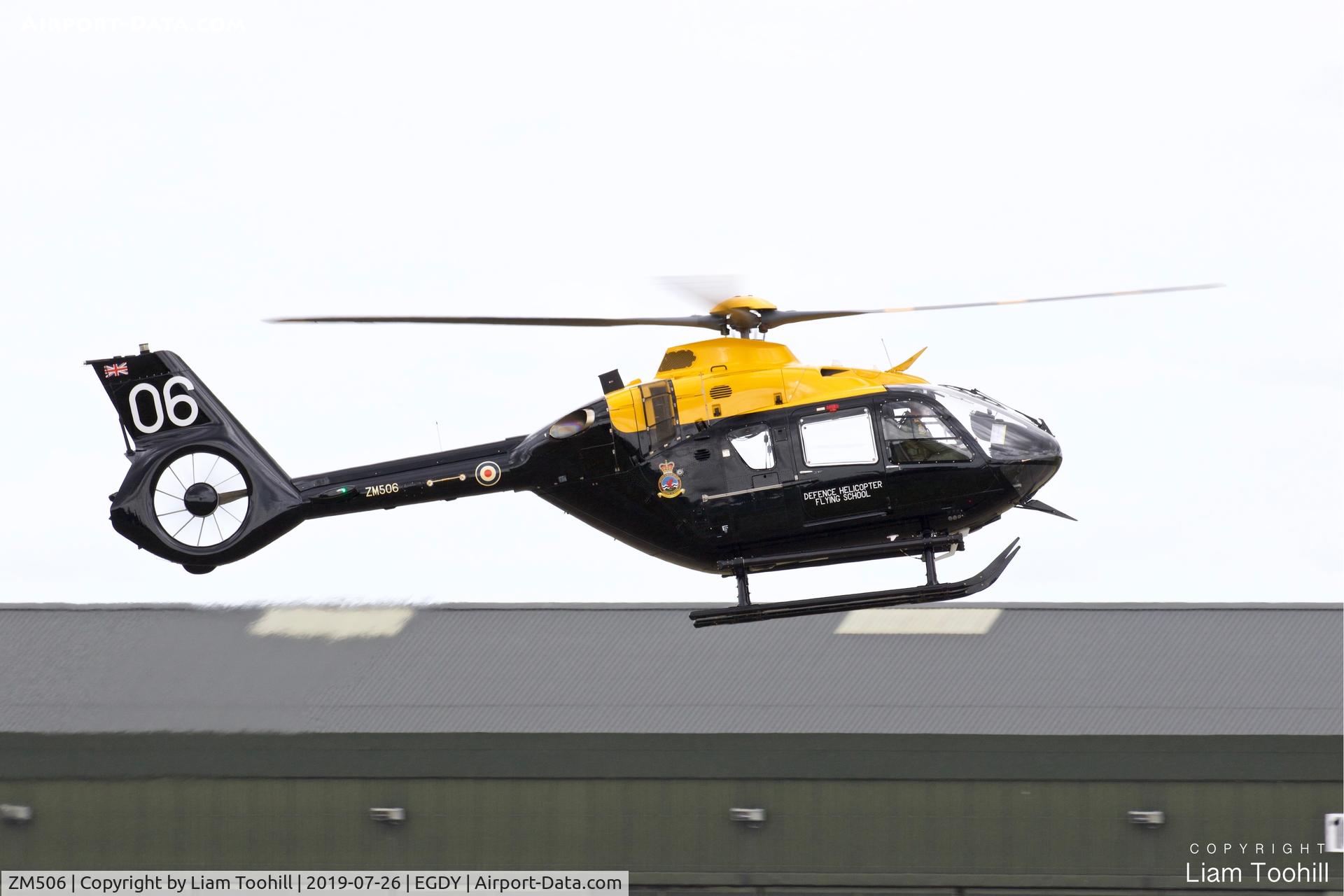 ZM506, 2016 Airbus Helicopters Juno HT.1 (EC-135T-3H) C/N 2003, ZM506 at RNAS Yeovilton