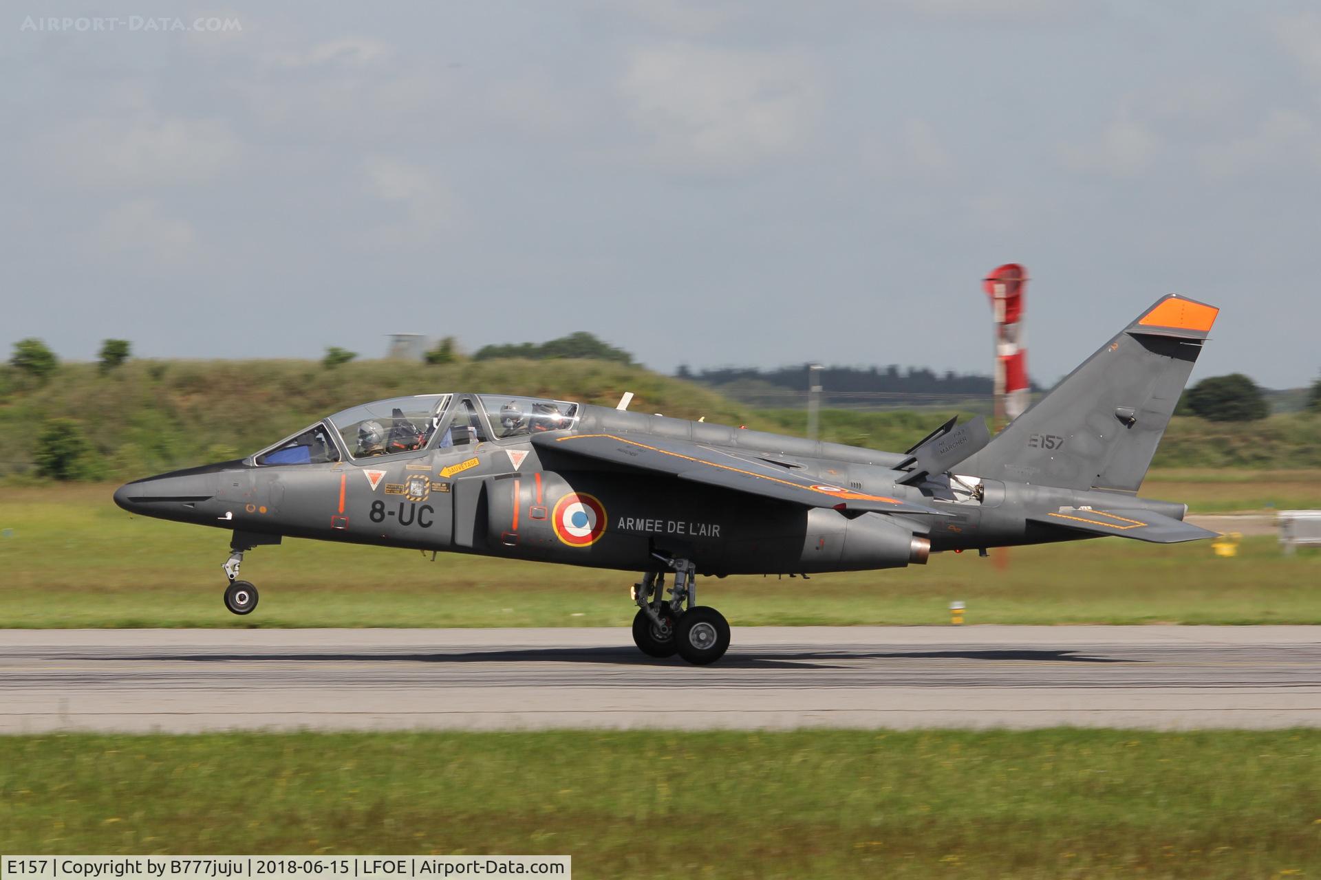 E157, Dassault-Dornier Alpha Jet E C/N E157, at Evreux
new code 8-UC