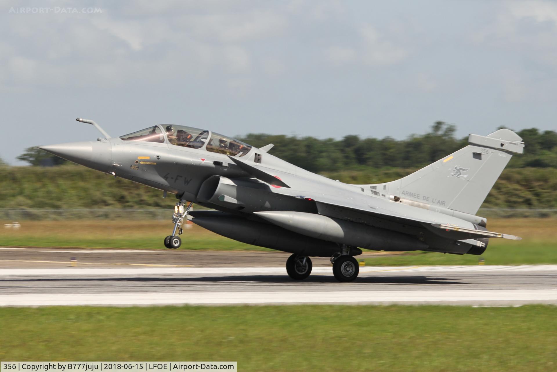 356, Dassault Rafale B C/N 356, at Evreux