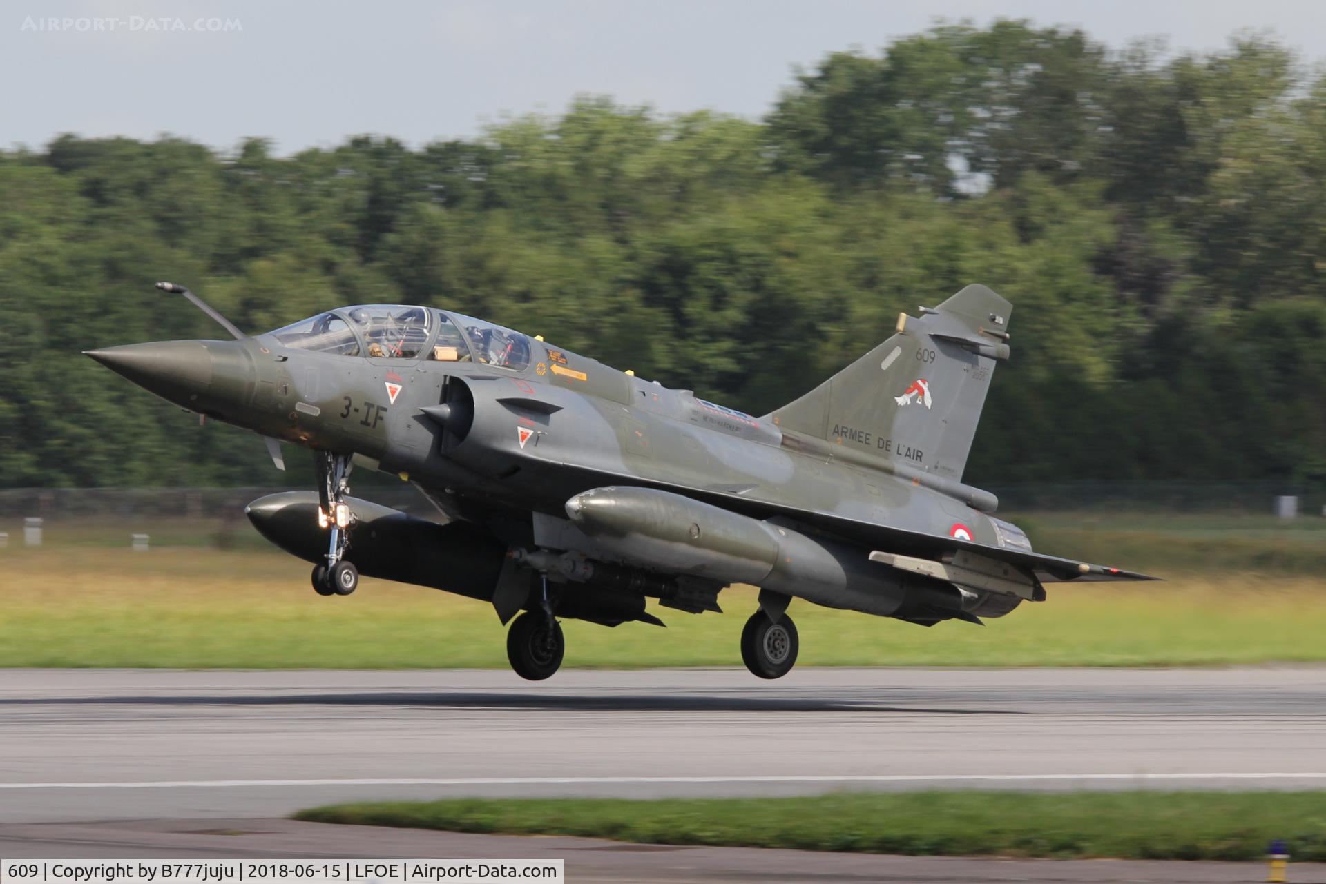 609, Dassault Mirage 2000D C/N 403, at Evreux
new code 3-IF