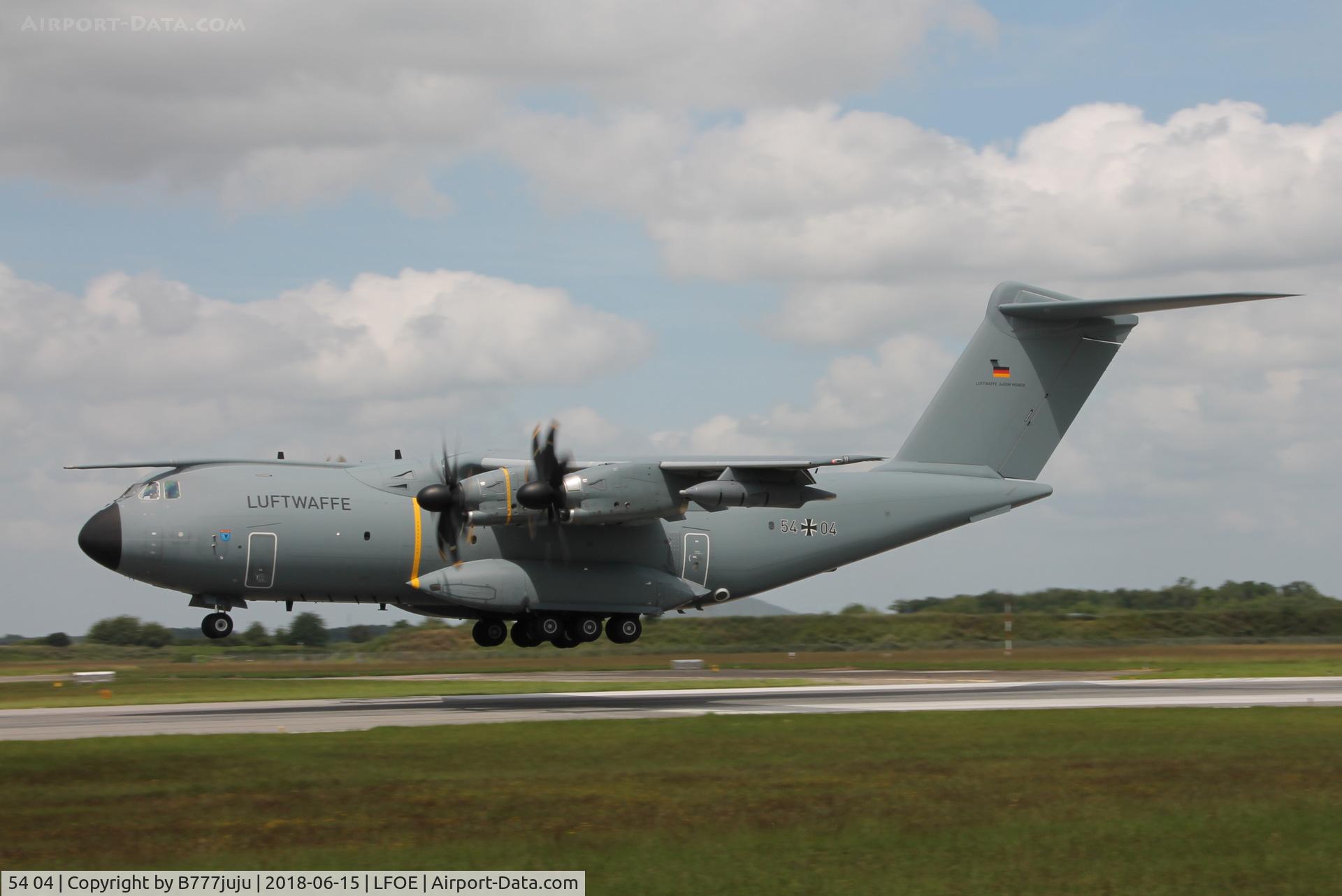 54 04, 2016 Airbus A400M Atlas C/N 035, at Evreux