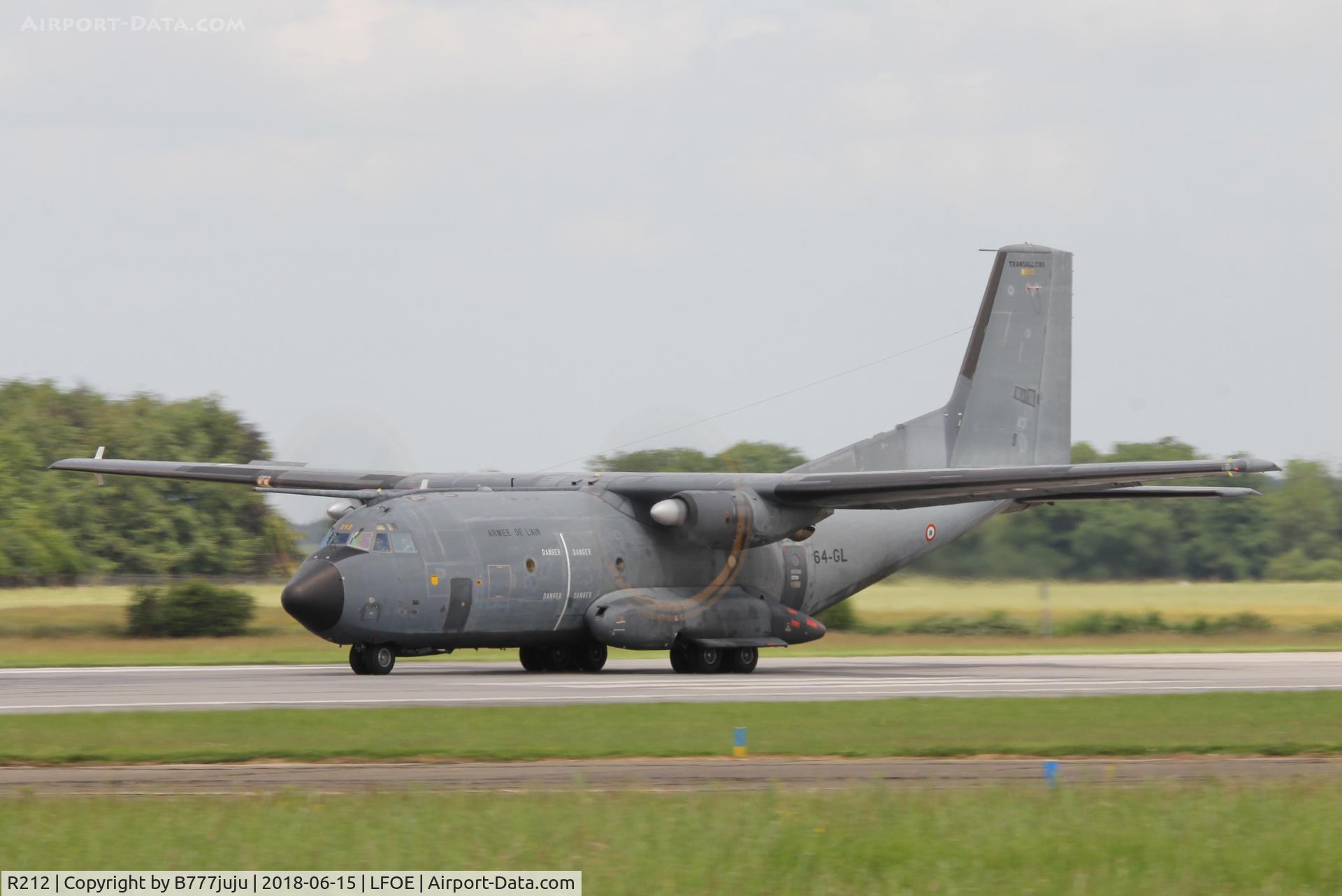 R212, Transall C-160R C/N 215, at Evreux