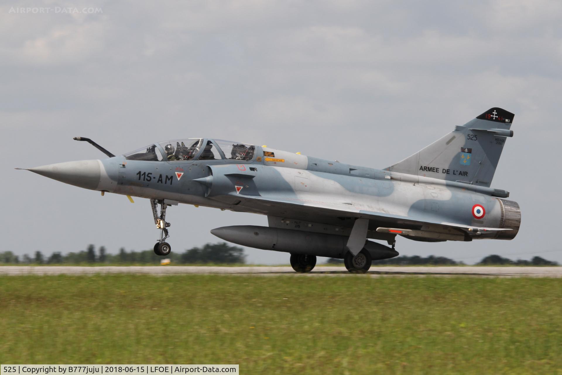 525, Dassault Mirage 2000B C/N 400, Rafale B