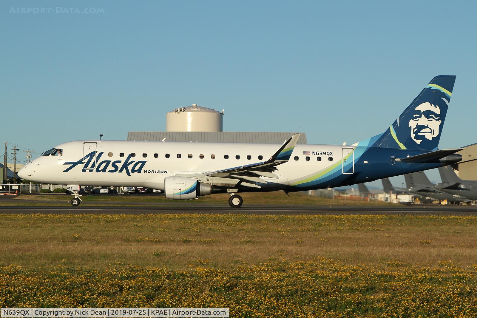 N639QX, 2018 Embraer ERJ-175 (ERJ-170-200LR) C/N 17000760, PAE/KPAE