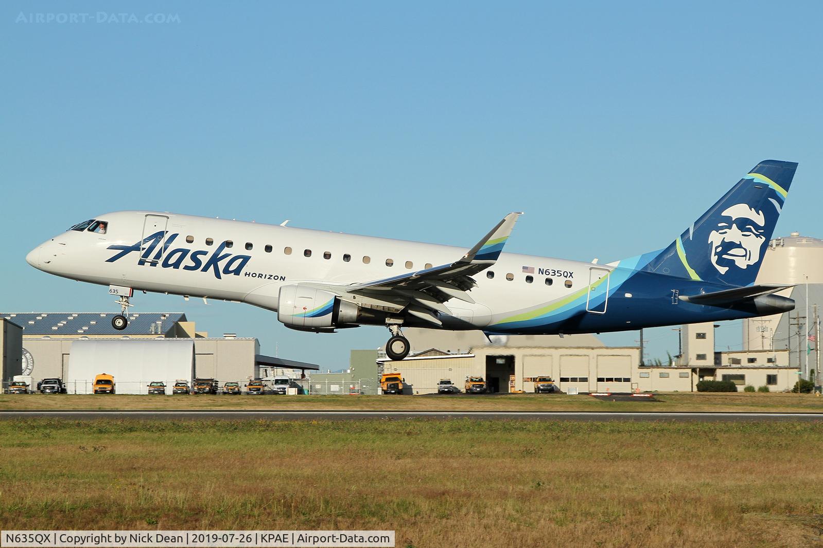 N635QX, 2018 Embraer 175LR (ERJ-170-200LR) C/N 17000731, PAE/KPAE