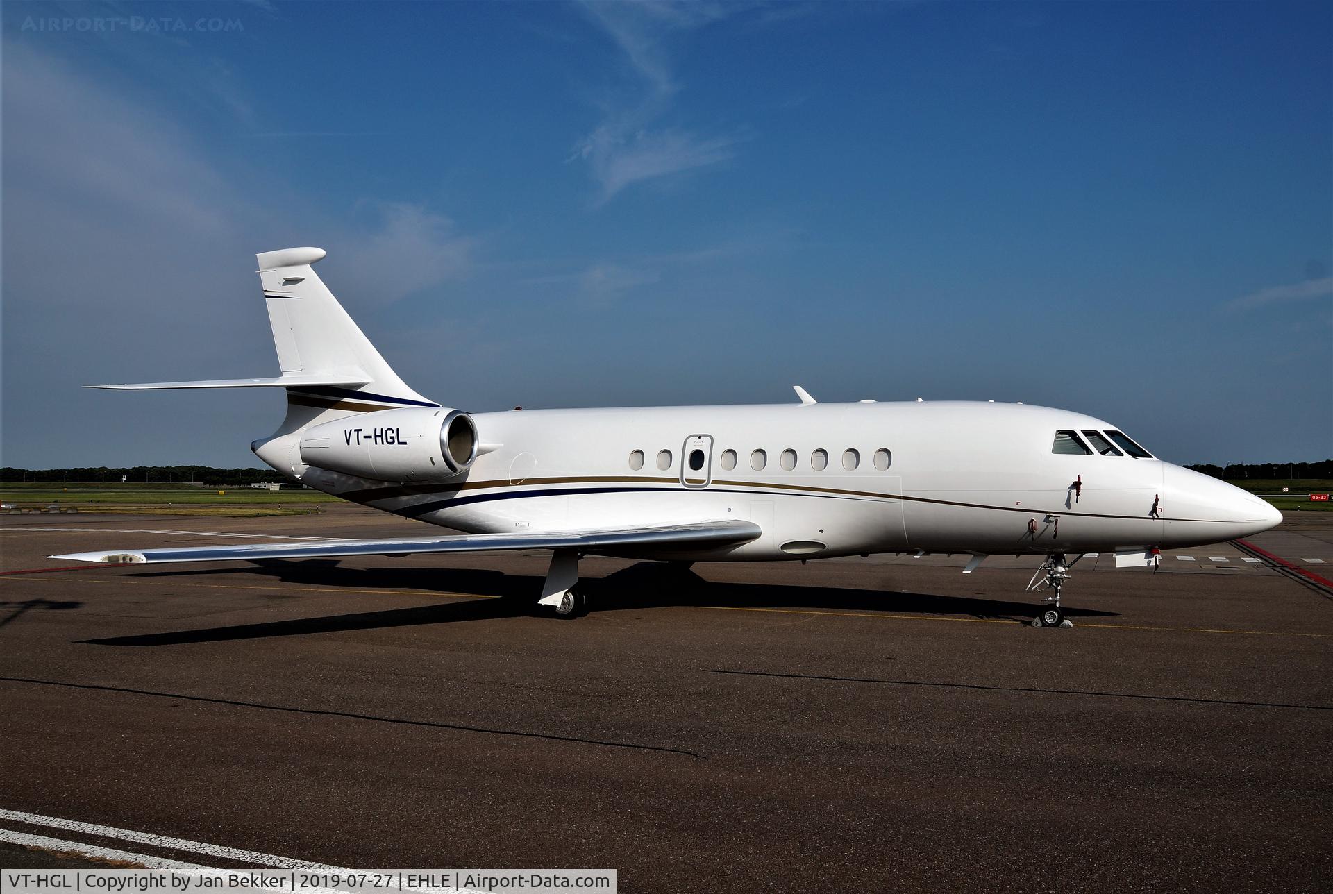 VT-HGL, 2006 Dassault Falcon 2000 C/N 231, Lelystad Airport